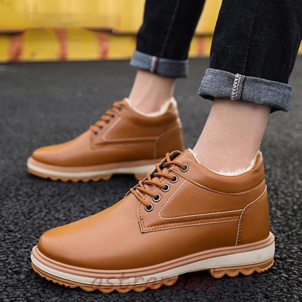 ジャンク品メンズ　ブーツ　 ツイン T2[in] ブラウン ミリタリーブーツ sanwafashion_newbb045