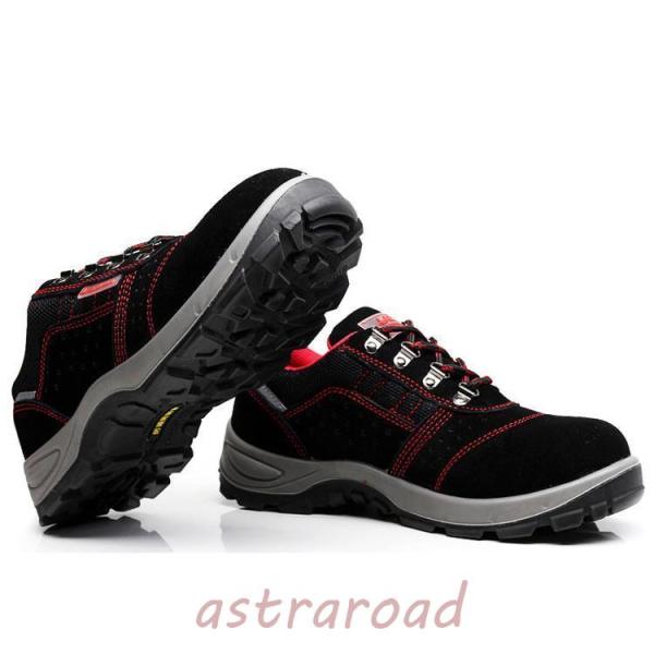 鋼先芯 つま先保護 セーフティーシューズ メンズ 安全靴 作業靴 ワーク