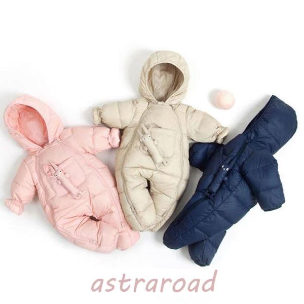[Release date: October 7, 2024]■ 品名：ベビー用ダウンコート ■ 表地：ポリエステル■ 充填物：ダウン■ 裏地：ポリアミド■ カラー：全4色■ サイズ： 73-90■ 産地：中国ベビー ロンパース 子どもダウ...