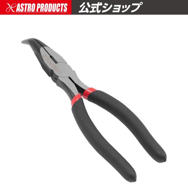 ■商品説明：小さなものを挟んだり、狭く奥まった場所でも使用できるようにくわえ部に45°の角度をつけた、プライヤーです。根元部分の切断刃で、結束バンドや配線などをカットできます。グリップは、手に馴染み、滑りにくいダブルディップです。●ここがポ...