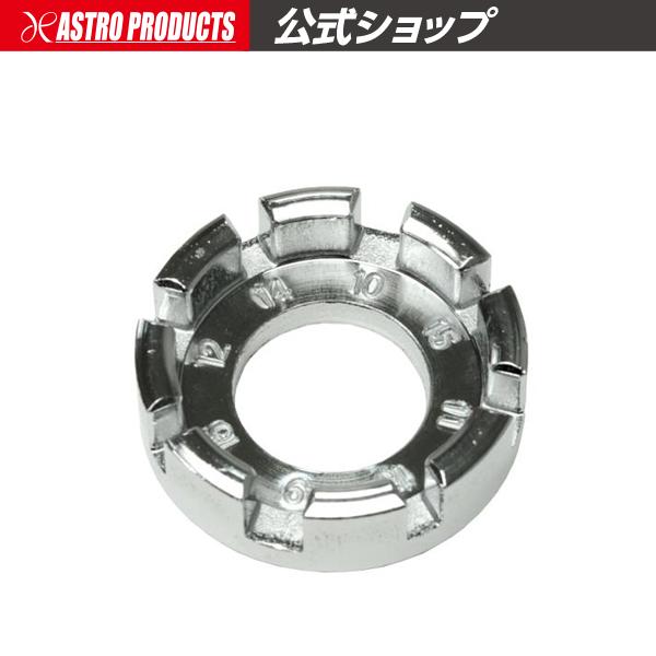 ■商品説明：自転車用ホイールのスポークの張り調節に使用するレンチです。7サイズに対応するマルチタイプです。■商品仕様：・本体サイズ：Φ40×t13mm・重量：50g・対応ニップルサイズ：#9、#10、#11、#12、#13、#14、#15・...