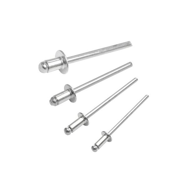 ■商品説明：本体サイズの異なるスペアリベットのセットです。入り組みサイズは、φ2.4mm、φ3.2mm、φ4.0mm、φ4.8mmです。●ここがポイント！リベット合計100個！お得なセット！■商品仕様：・[2.4mm]・カシメ板厚：1〜3....