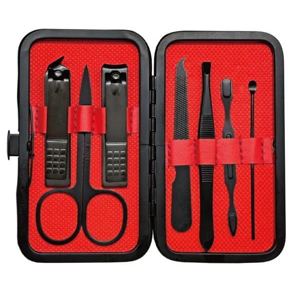 ■商品説明：身だしなみを整えるのに便利なツールが揃ったセットです。これ1つで指先?顔のケアがバッチリ整います。携帯に便利なポケットサイズの収納ケース付きで、使いたい時にサッと取り出して使えます。■商品仕様：・本体サイズ：約W107×D15×...