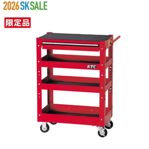 KTC KTC SKX2704ST5 ワゴン(4段1引出し) レッド | SKセール SKSALE