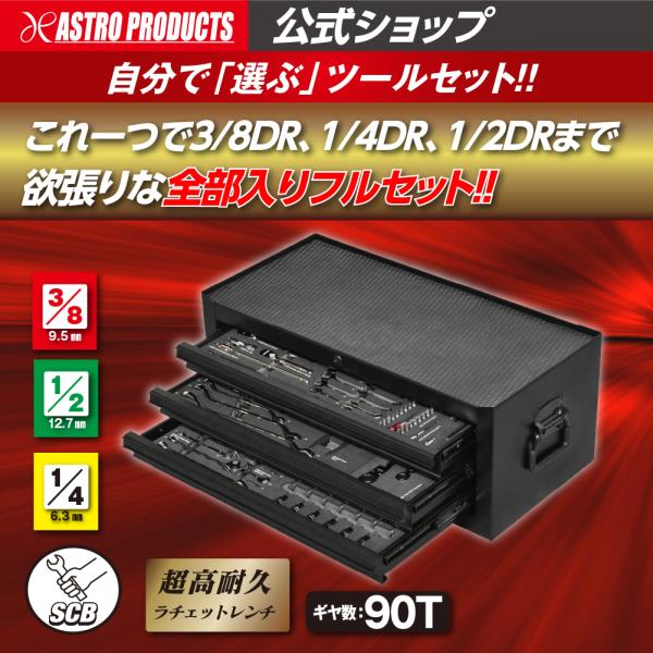 ASTRO まとめ売り セット アストロプロダクツ（ASTROPRODUCTS） SCBツールユニット フルセット