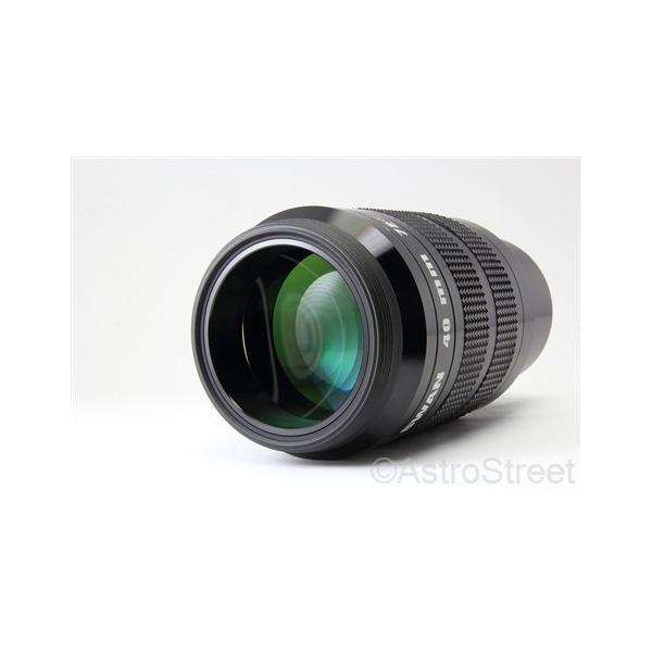 ウィリアムオプティクス社 SWANアイピース 40mm 50.8mm(2インチ)径2インチ見掛視界72度と超広角仕様レンズは洗練された設計でシンプルな3群5枚構成に収め非常に高いコントラストを獲得しておりますもちろんコーティングや内部処理は...