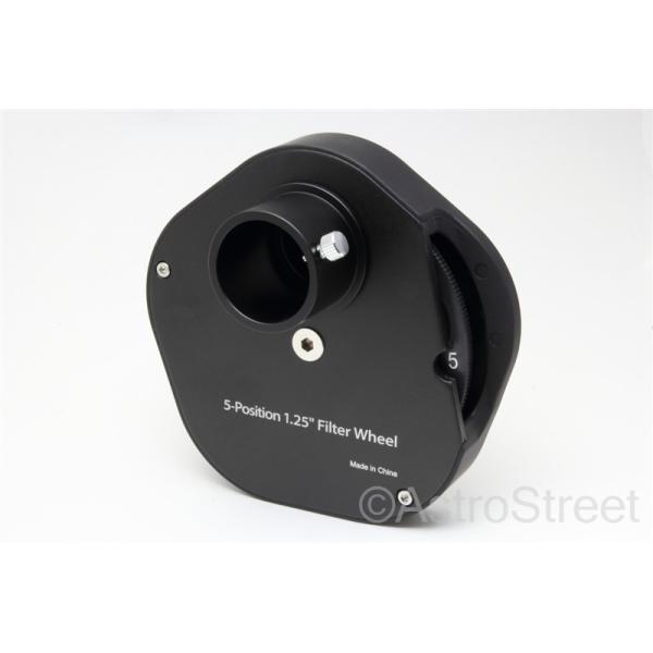 AstroStreet フィルターホイール 最大5枚 1.25インチ 31.7mmフィルター用