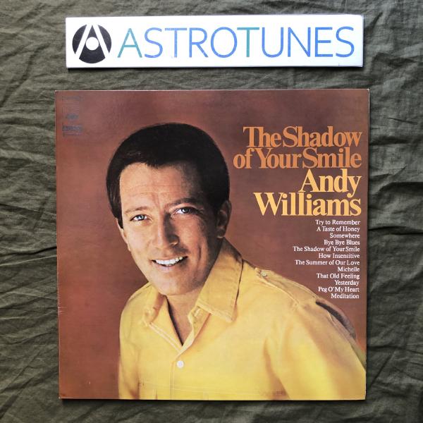 andy.williams.レトロな中古LPレコード7枚海外版とにかく良曲が一杯