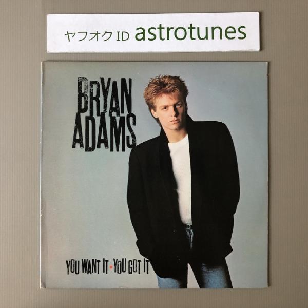 ブライアン・アダムズ Bryan Adams 1981年 LPレコード You Want It
