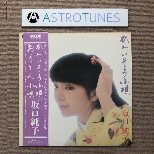 レア盤 坂口純子 Junko Sakaguchi 1980年 LPレコード かわいそう小唄