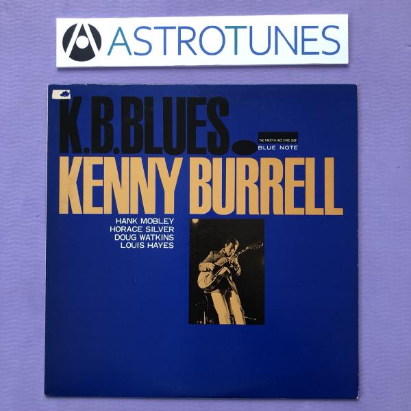 傷なし美盤 レア盤 ケニー・バレル Kenny Burrell 1979年 LPレコード K・B・ブルース K.B.Blues 国内盤 Horace Silver, Hank Mobley