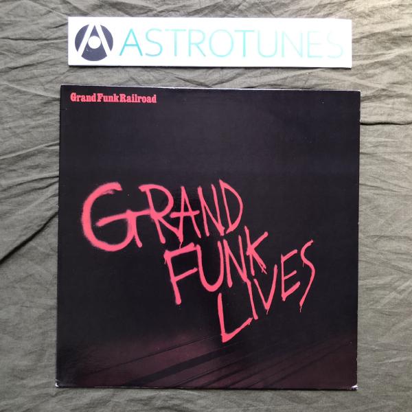 傷無美盤 1981年 米国オリジ盤 グランド・ファンク・レイルロード Grand Funk Railroad LPレコード Grand Funk Lives: ASTROTUNES a010225
