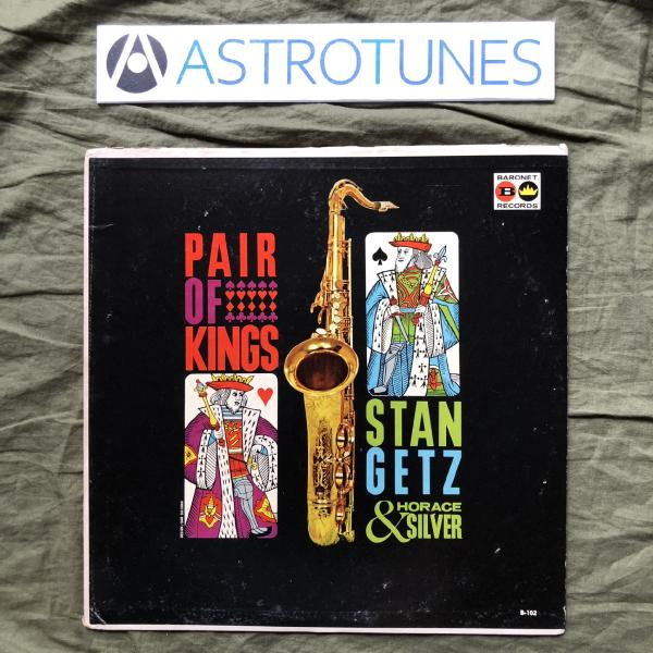 原信夫Collection 美盤 レア盤 1962年 米国盤 Stan Getz / Horace Silver LPレコード Pair Of Kings: ASTROTUNES a010874