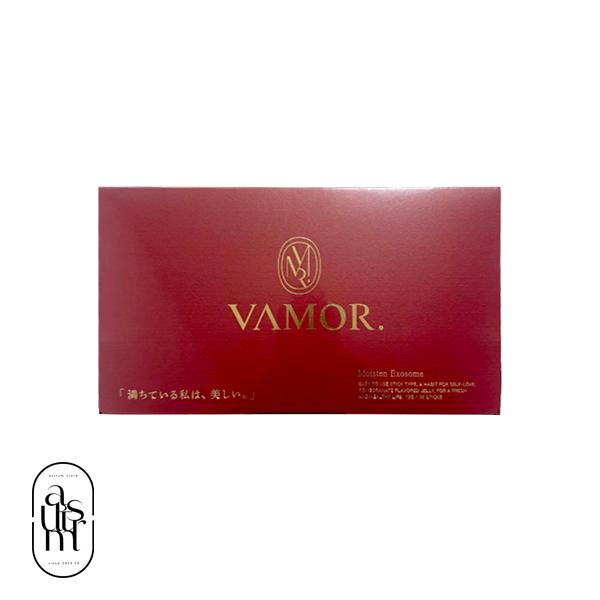 ヴァモア 30本入り VAMOR MOISTEN EXOSOME エクソソーム 美容ゼリー ザクロ味