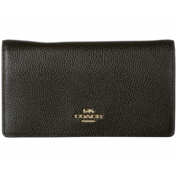 コーチ ボディバッグ ウエストポーチ バッグ レディース Polished Pebble Convertible Belt Bag Black Gold Supersport Tn
