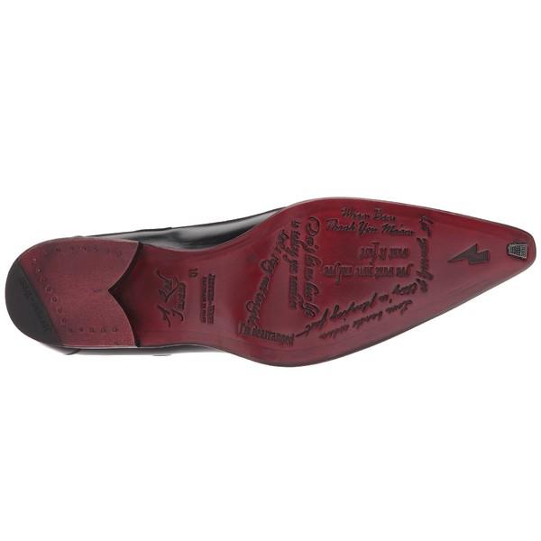 人気急上昇 ジェフリーウェスト オックスフォード シューズ メンズ Ziggy Hot Rod Shade Black 本日特価