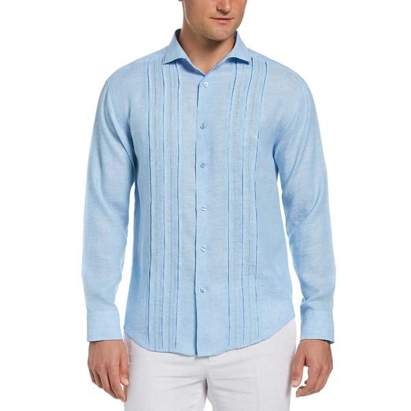 値段 安い メンズ トップス シャツ キューバベラ Tuck Triple Sleeve Shirt Long Little Emb Boy Blue 2b4aa40 即納出荷 Jasminepaintsnepal Com