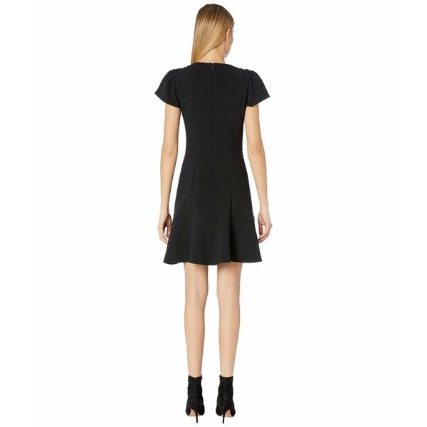 新作商品大特価 のレベッカテイラー ワンピース トップス レディース Short Sleeve Stretch Texture Dress Black 期間限定処分特価の