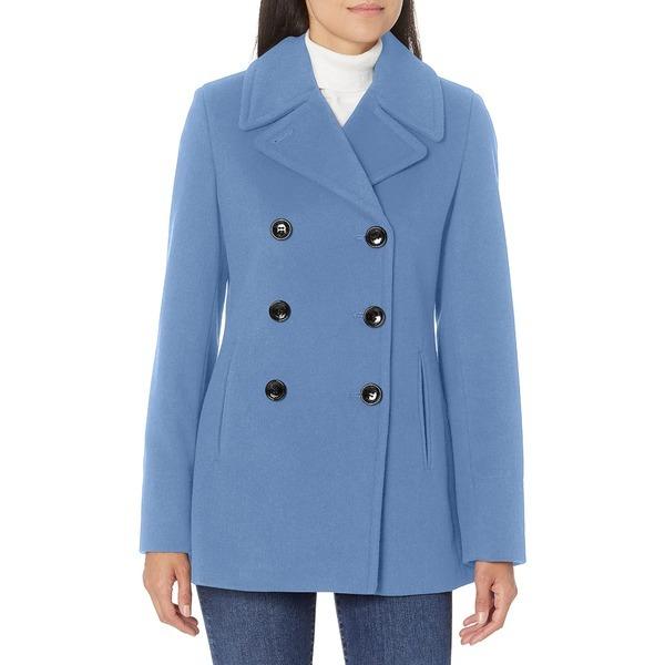 公式ショップ レディース コート カルバンクライン アウター Peacoat Double Breasted Blue Baby 1azs 売上ランキング Jlt Polinema Org