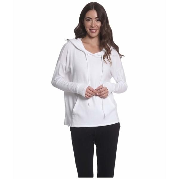 サンダウン パーカー スウェットシャツ アウター レディース Talk About It Hoodie White Supersport Tn