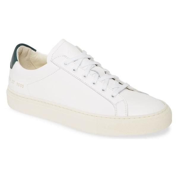 コモン プロジェクツ スニーカー シューズ レディース Common Women White Projects Retro Low Edition Special Edition Sneaker Women White Green 36 1eaitj0dc1 8p03 Asty Shop2