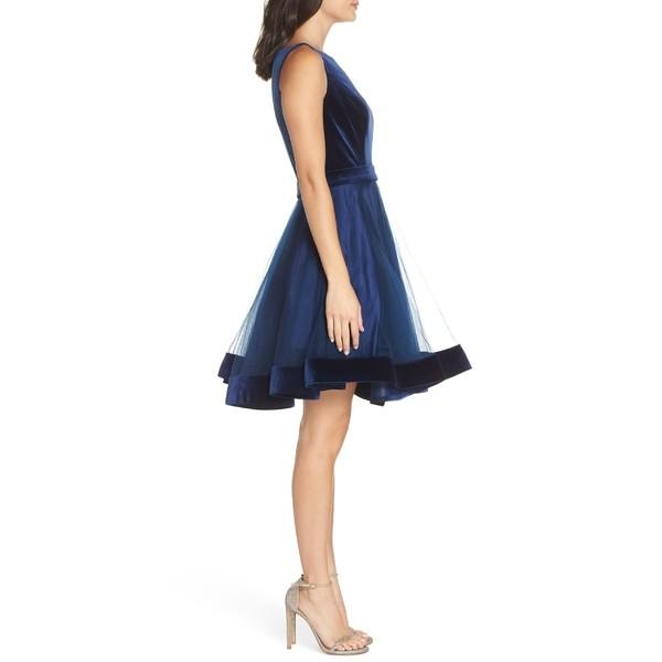 ワンピース トップス Mac Velvet Navy Tulle レディース Duggal Velvet Navy 36 1u7yi12y1b 0e9e Asty Shop2 イエナフォアマックドゥガル Tulle Party Dress