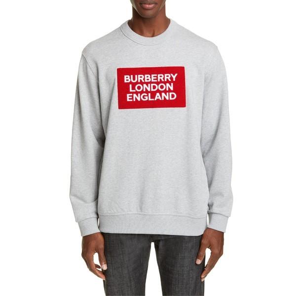 burberry grey crew neck
