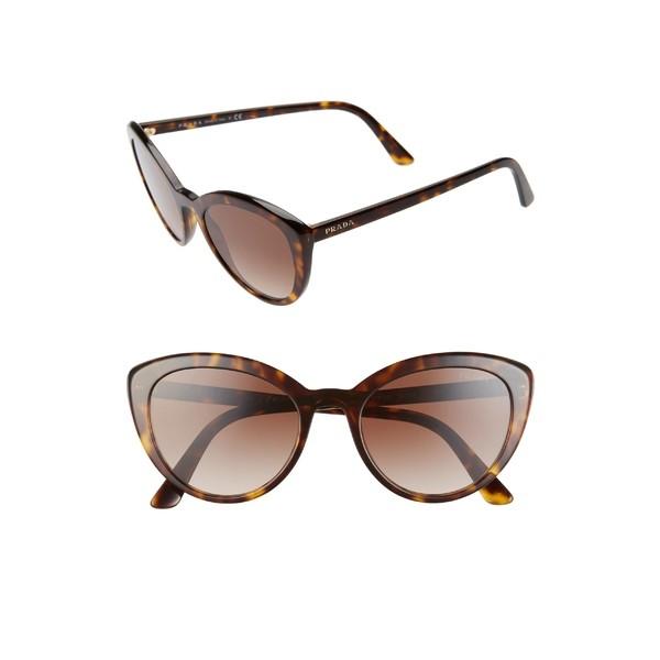 prada havana cat eye sunglasses display picture 1