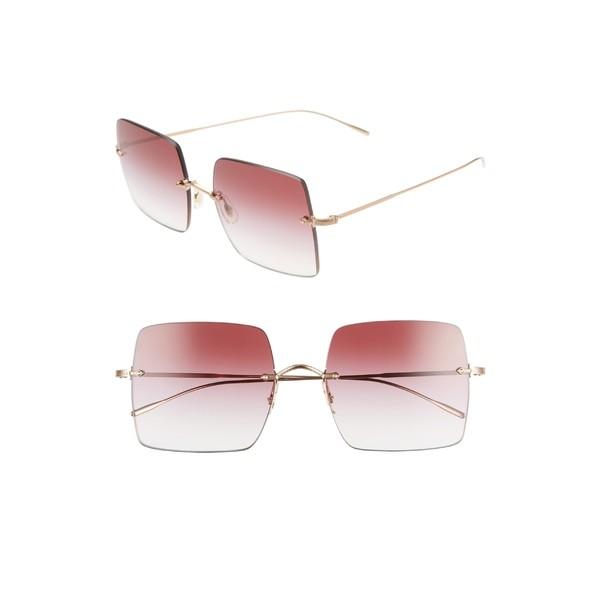 信託 オリバーピープルズ サングラス アイウェア レディース Magenta Gold Gradient Rose