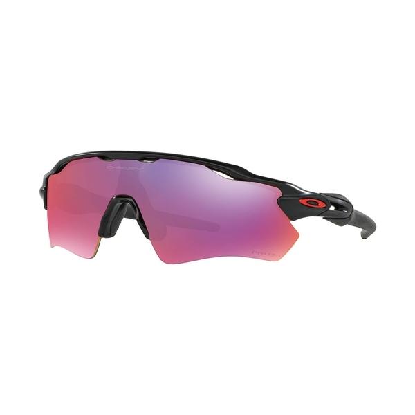 オークリー サングラス・アイウェア アクセサリー メンズ RADAR EV PATH PRIZM ROAD Sunglasses, OO9208 38 BLACK MATTE/RED MIRROR