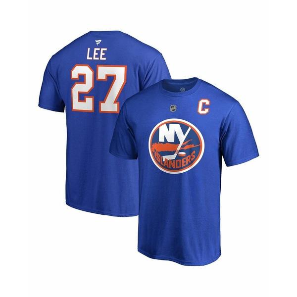 ファナティクス Tシャツ トップス メンズ Men's Branded Anders Lee Royal York Islanders and Number T-shirt Royal :68-1qop767mpb-12b5:海外インポートファッション asty2 - 通販 - Yahoo!ショッピング
