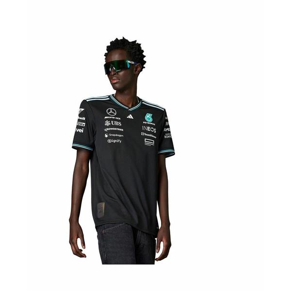 アディダス シャツ トップス メンズ Men's Black Mercedes-AMG