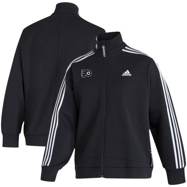 在庫一掃 レディース ジャケット ブルゾン アディダス アウター Xadvf Adidas Womenu0027s Snap Philadelphia Jacket Fullzip Flyers Black 取扱 店 銀座 Www Grivoindia In