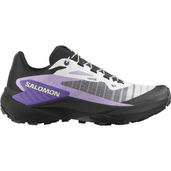 サロモン シューズ レディース ランニング Genesis Shoe - Women's Black/White/Liberty
