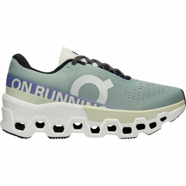 オン ランニング シューズ レディース ランニング Cloudmonster 2 Shoe - Women's Mineral/Aloe