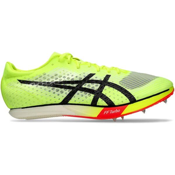 ASICS アシックス メンズ - スニーカー ASICS Metaspeed MD Paris Safety Yellow Black 【US_8(26.0cm) 】