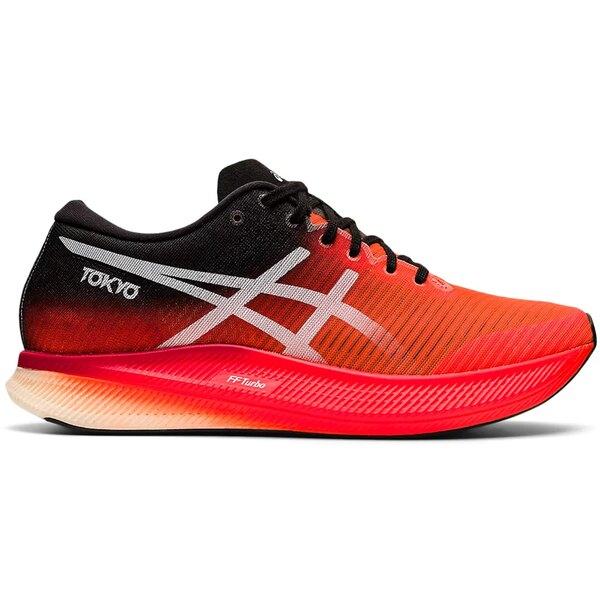 ASICS アシックス レディース スニーカー ASICS Metaspeed Edge Sunrise Red Black (Women's) 【サイズ US_5.5(22.5cm)】