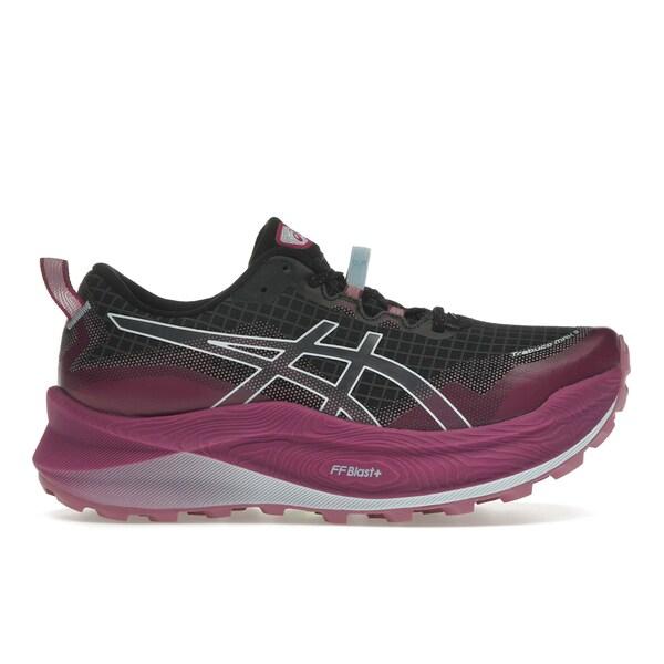 ASICS アシックス レディース スニーカー ASICS Trabuco Max 3 Black Light Blue (Women's) 【サイズ US_5.5(22.5cm)】