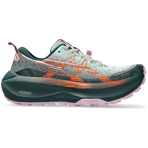ASICS アシックス レディース スニーカー ASICS Trabuco Max 4 Cold Moss Nova Orange (Women's) 【サイズ US_7.5(24.5cm)】Cold Moss/Nova Orange