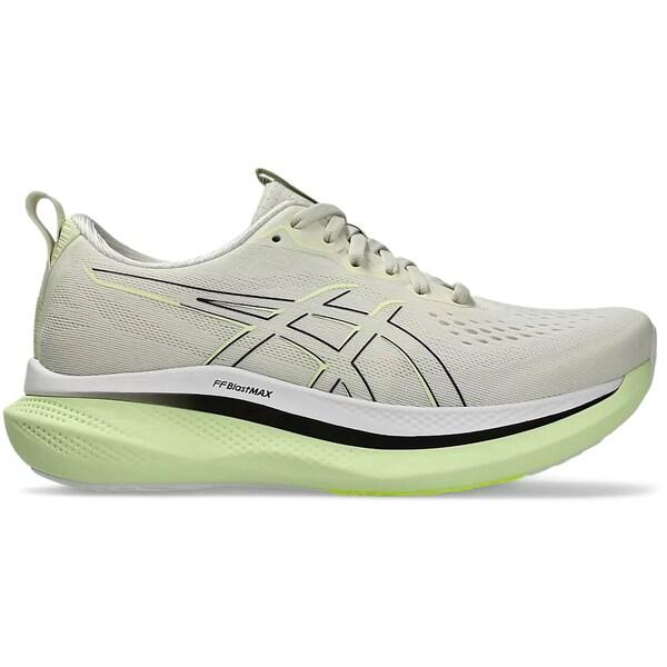 ASICS アシックス レディース スニーカー ASICS GlideRide Max Birch Black Green (Women's) 【サイズ US_8(25.0cm)】Birch/Black