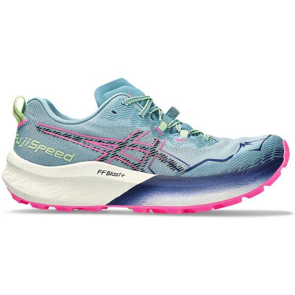 ASICS アシックス レディース スニーカー ASICS Fujispeed 2 Gris Blue Black (Women's) 【サイズ US_8(25.0cm)】