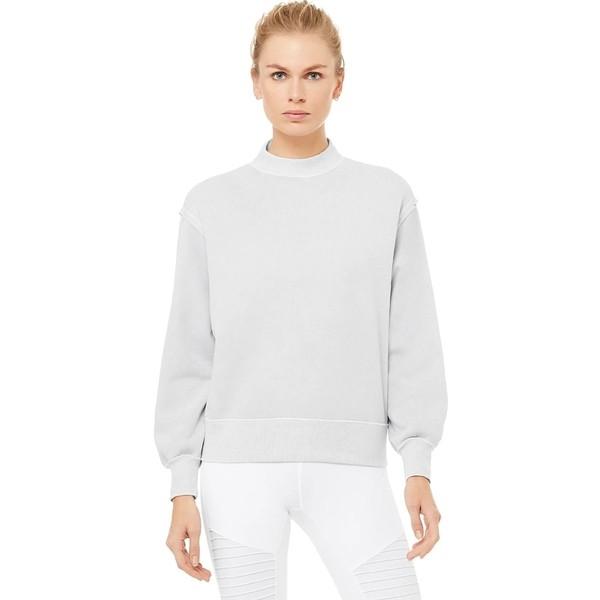 アローヨガ パーカー スウェットシャツ レディース アウター Washed Freestyle Sweatshirt Women S Chalk Wash Czpharma Vn