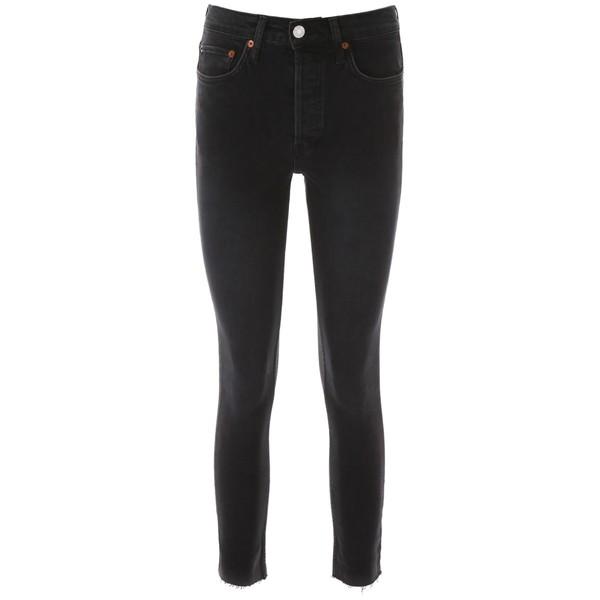 リダン デニム レディース ボトムス Re Done Skinny High Rise Jeans Facedblackblack Blusquare Org