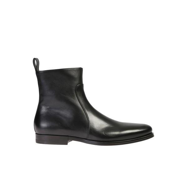 サントーニ ブーツ レインブーツ メンズ シューズ Santoni Ankle Boots Black Www Nlqp Com