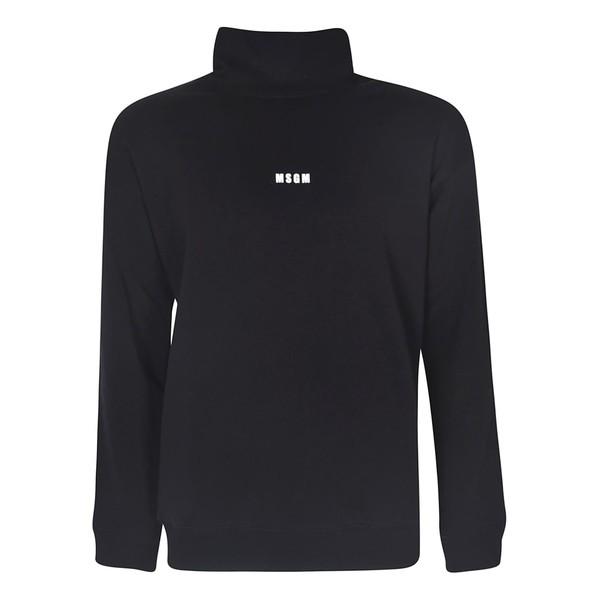 エムエスジイエム パーカー スウェットシャツ メンズ アウター Msgm Turtleneck Sweatshirt Black Erhamah Com
