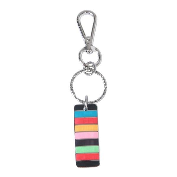 ポールスミス キーケース キーリング メンズ アクセサリー Paul Smith Key Holder With Striped Argento Daihocnguyentrai Edu Vn