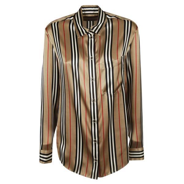 バーバリー シャツ レディース トップス Burberry Godwit Shirt Archivebeige Supersport Tn