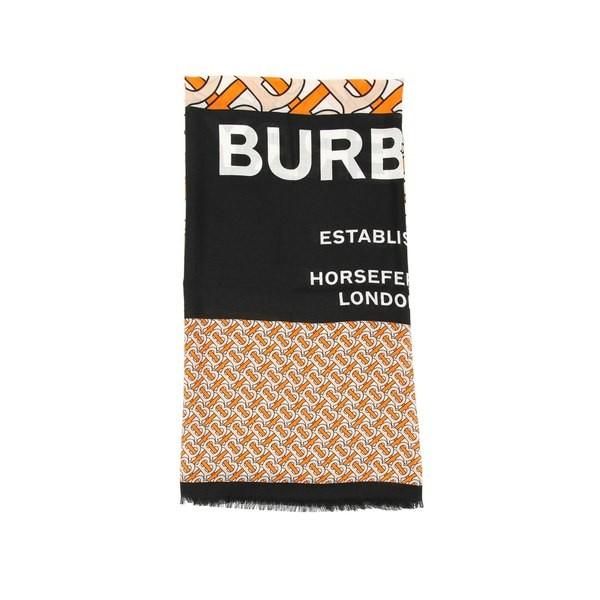 バーバリー マフラー ストール スカーフ レディース アクセサリー Burberry Tb Horseferry Maxi Scarf Multicolore Supersport Tn