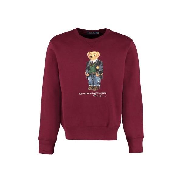 アウター メンズ Cotton ラルフローレン Polo アウター Cotton Polo パーカー スウェットシャツ Ralph Lauren Crew Neck Sweatshirt Burgundy 48 1naqbqanhk 04ca 海外インポートファッション Asty