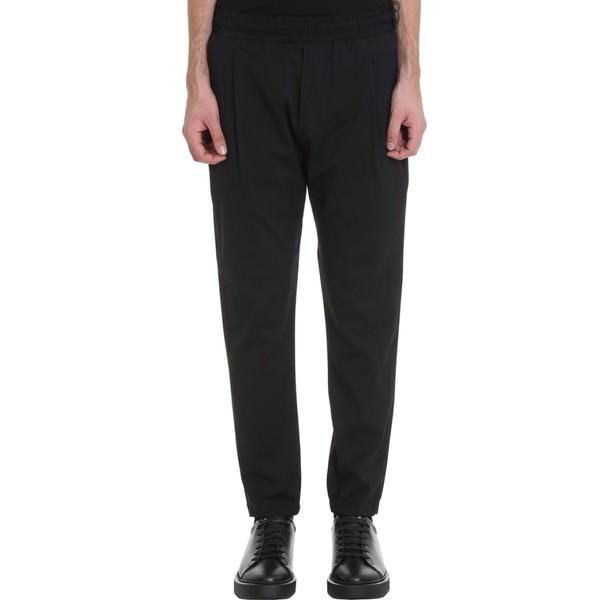 ロウブランド Black メンズ Low T4 41 Brand Pants Brand T4 41 ボトムス カジュアルパンツ In Black Wool 48 1plrxq5pny 6268 海外インポートファッション Asty